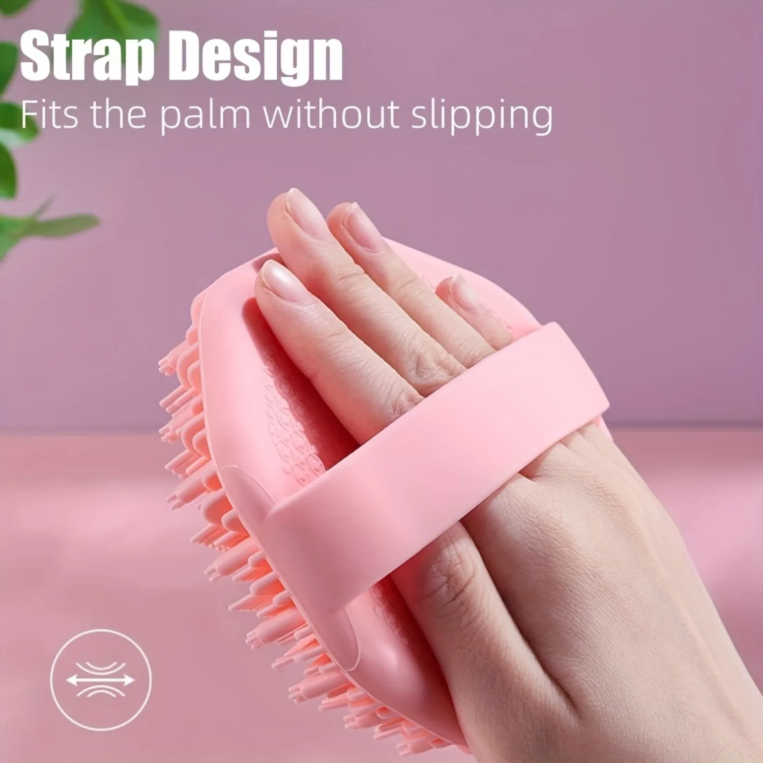 Soft Silicone Exfoliating Brush Cleaner Manual Body Brush