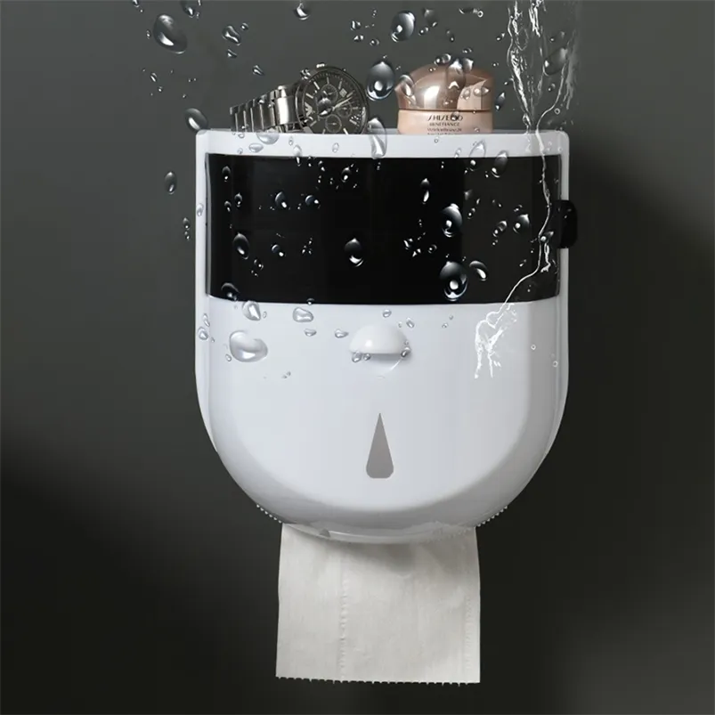 Portable Toilet Paper Holder Wall-Mounted