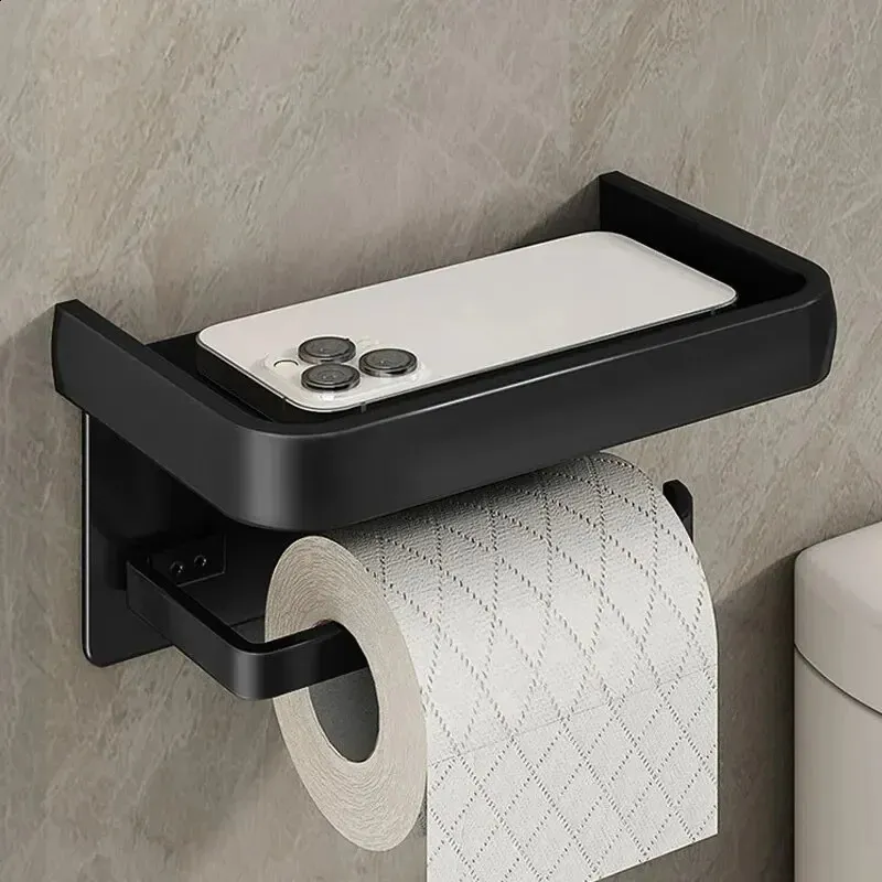 Toilet Paper Holder Tissue Rack Bathroom for Stora...