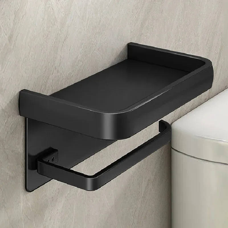 Toilet Paper Holder Tissue Rack Bathroom for Storage Shelf