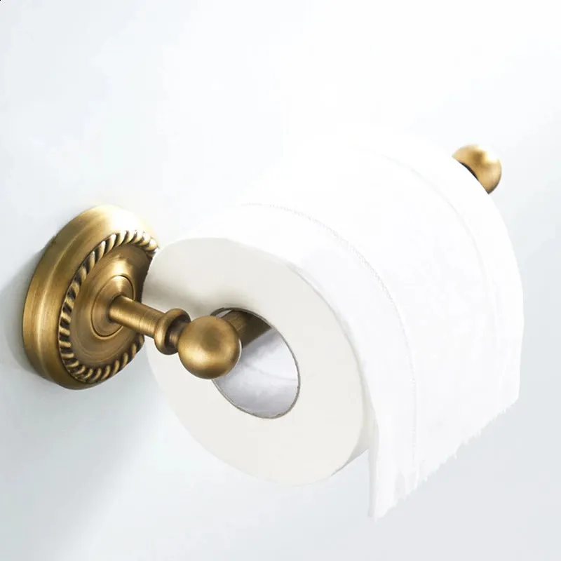 Paper Towel Rack Simple Chassis Round Brushed Hanging Bathroom Wall Toilet Paper Holder Roll Paper Towel Rack