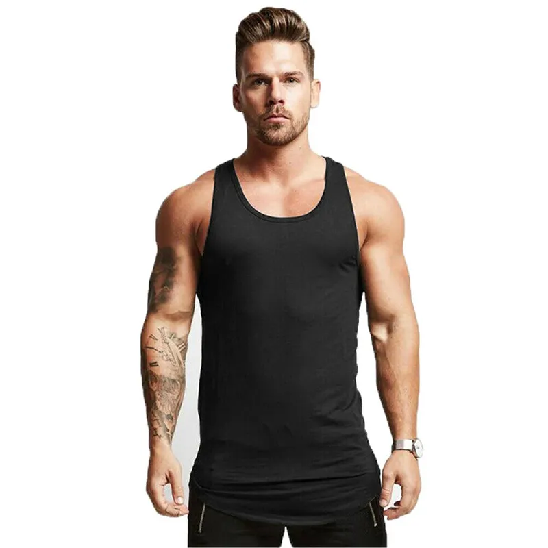 Men Tank Top Sleeveless Muscle Hip Hop