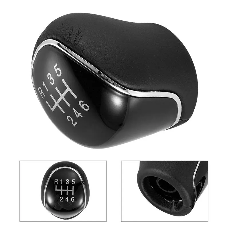 12mm 5/6 Speed Gear Shift Knob Shifter Lever Headb...