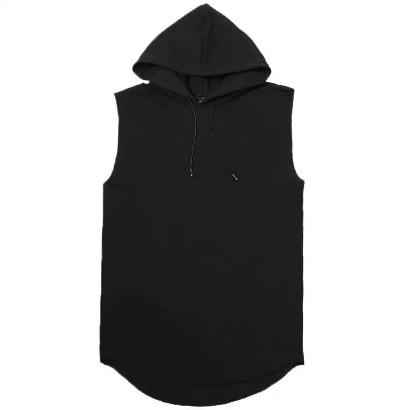 Men's Tank Tops Vest Sleeveless Tees For Male Hood...
