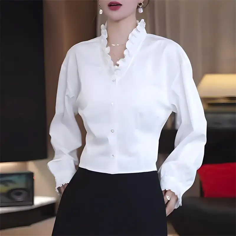 Women's Fashion Multifunctional Waist-Cinching Pleated Top