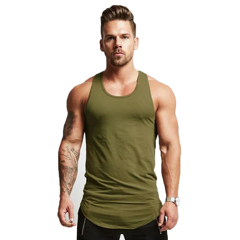 Men Tank Top Sleeveless Muscle Hip Hop