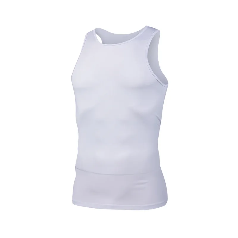 Men's Tank Tops Men's Quick Dry High Elastic Slim Tank Top