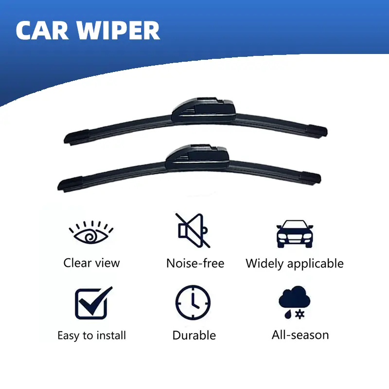Front Rear Windshield Wiper Blades Windscreen Wind...