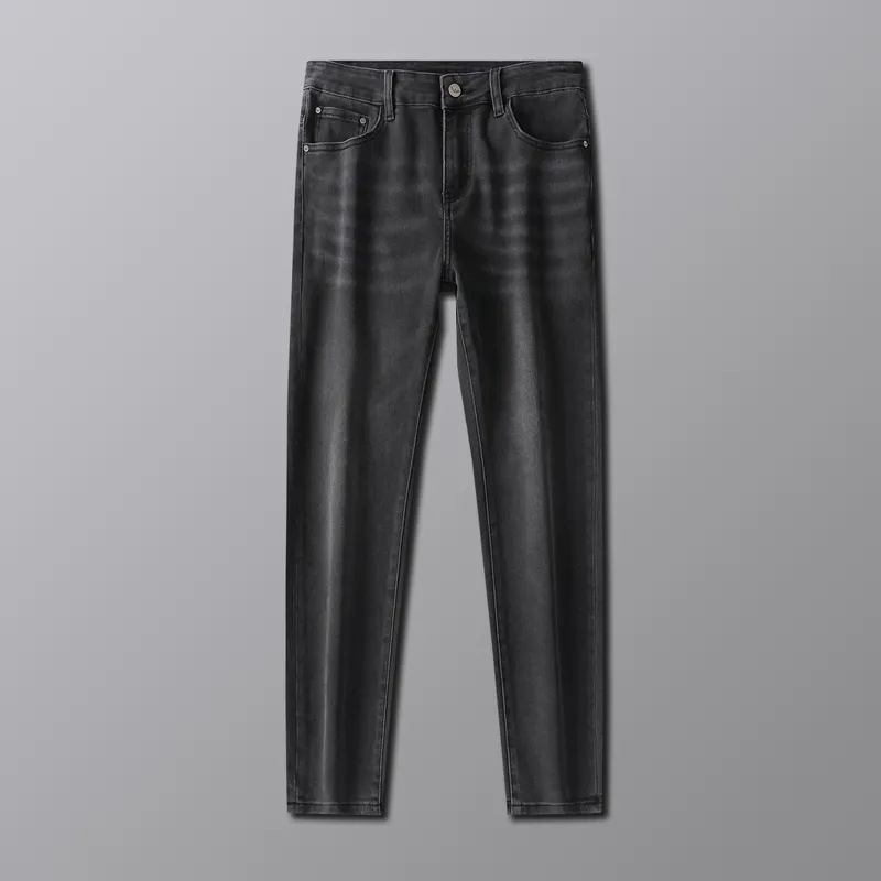 Men's Trousers Stretch Close-Fitting Jeans