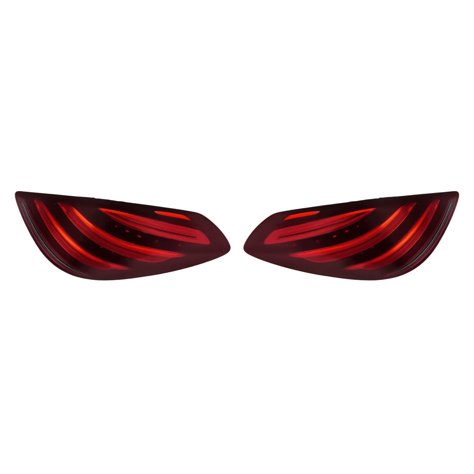 Tail Light 1 Pair Tail Light Upgraded with Dynamic...