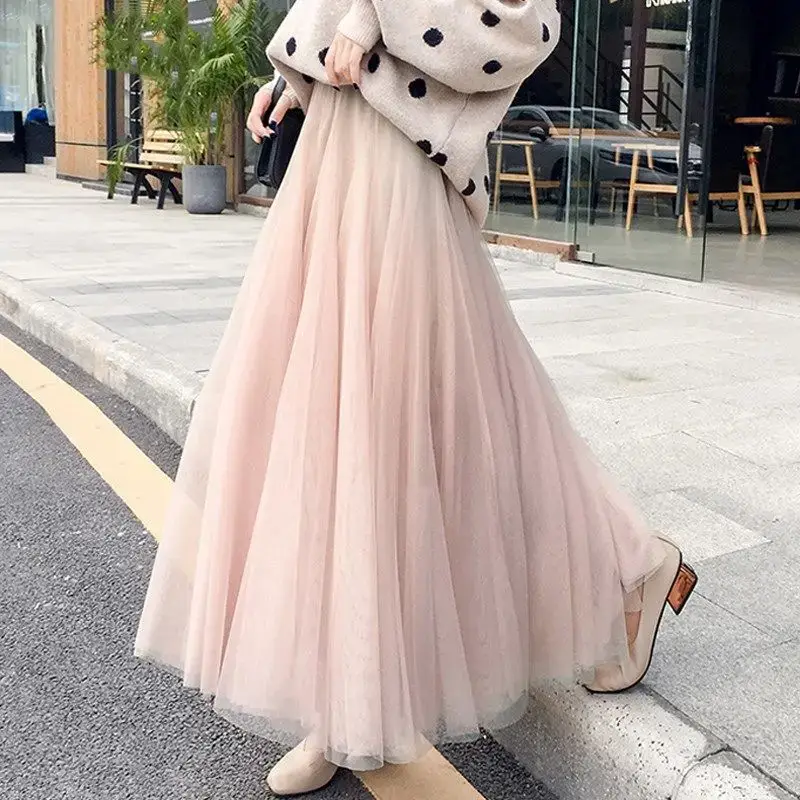Woman Skirts Women's Tulle Skirt Pettiskirt Skirt