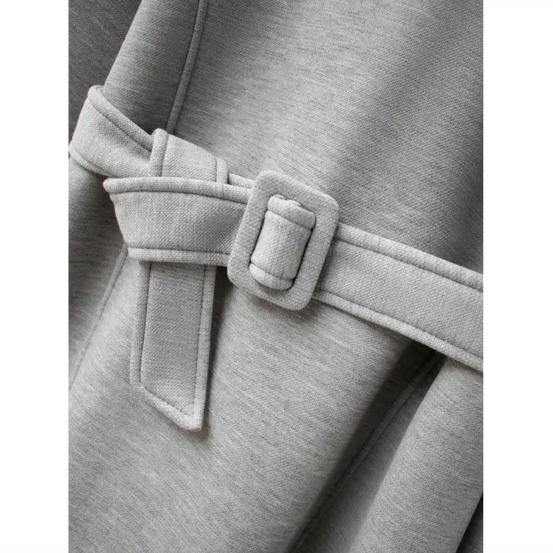 Loose Mid-length Sweatshirt Thickened Jacket Top For Women's Dress