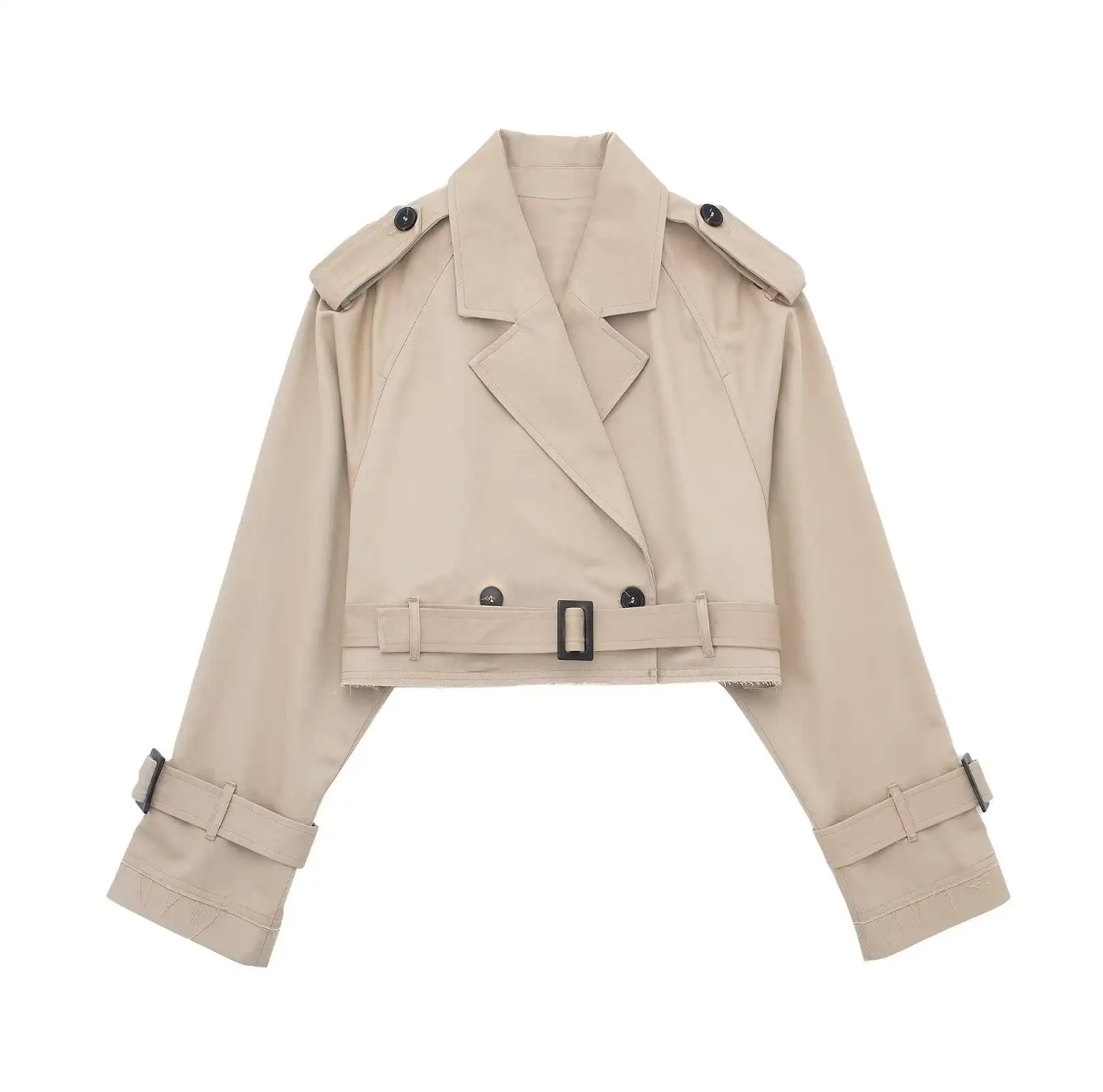 Women’s Trendy Casual Jacket Lapel ...