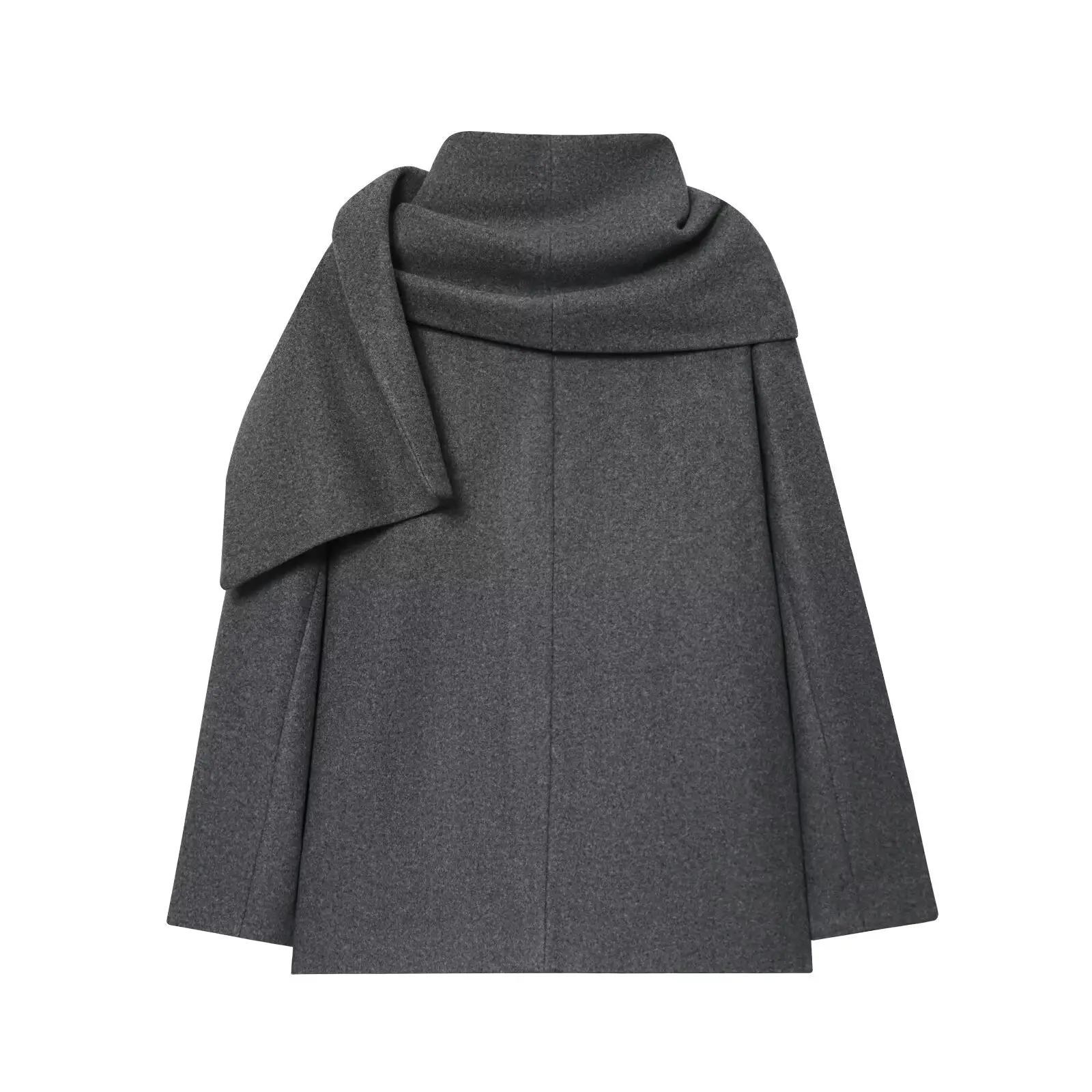 Women’s Minimalist Casual Coat with ...