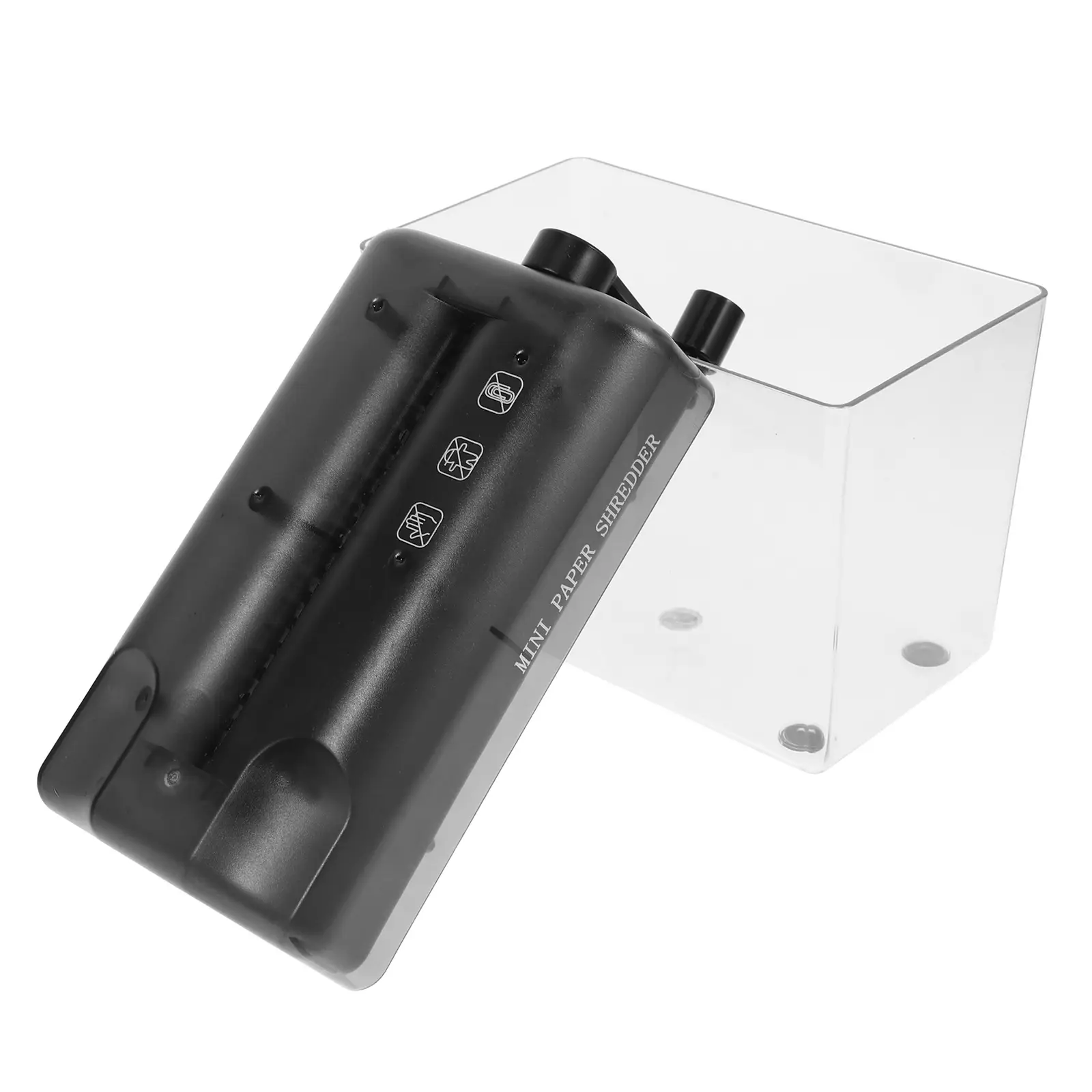 Manual Desktop Paper Shredder, Compact And Easy-To-Use