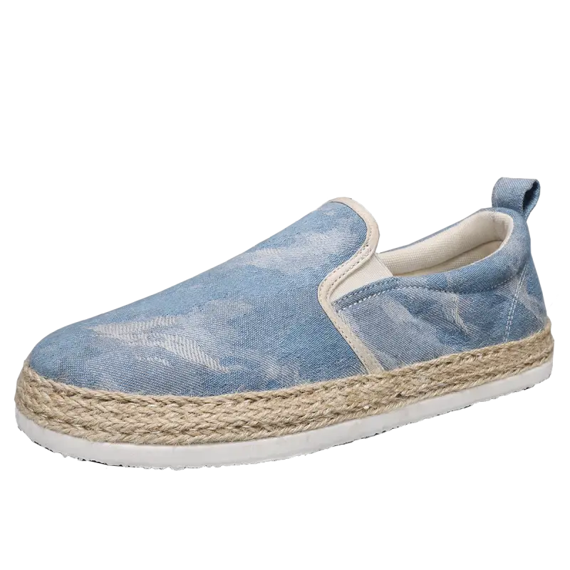 Men's Comfortable Fisherman Casual Canvas Flats