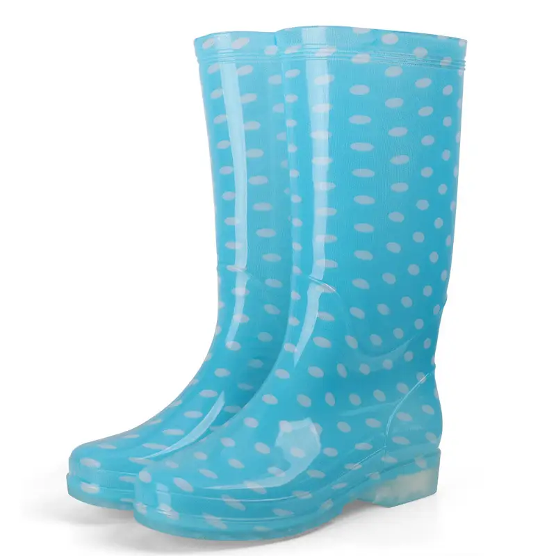 Women's Rain Boots Anti Slip Wear-Resistant Fashionable Rain Shoes Water Shoes