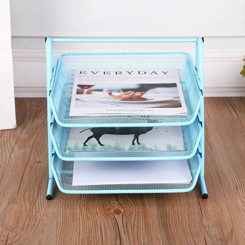 New Hot Sale Office Home Bedroom Tier Sliding Type Paper Letter Desk Organizer File Tray
