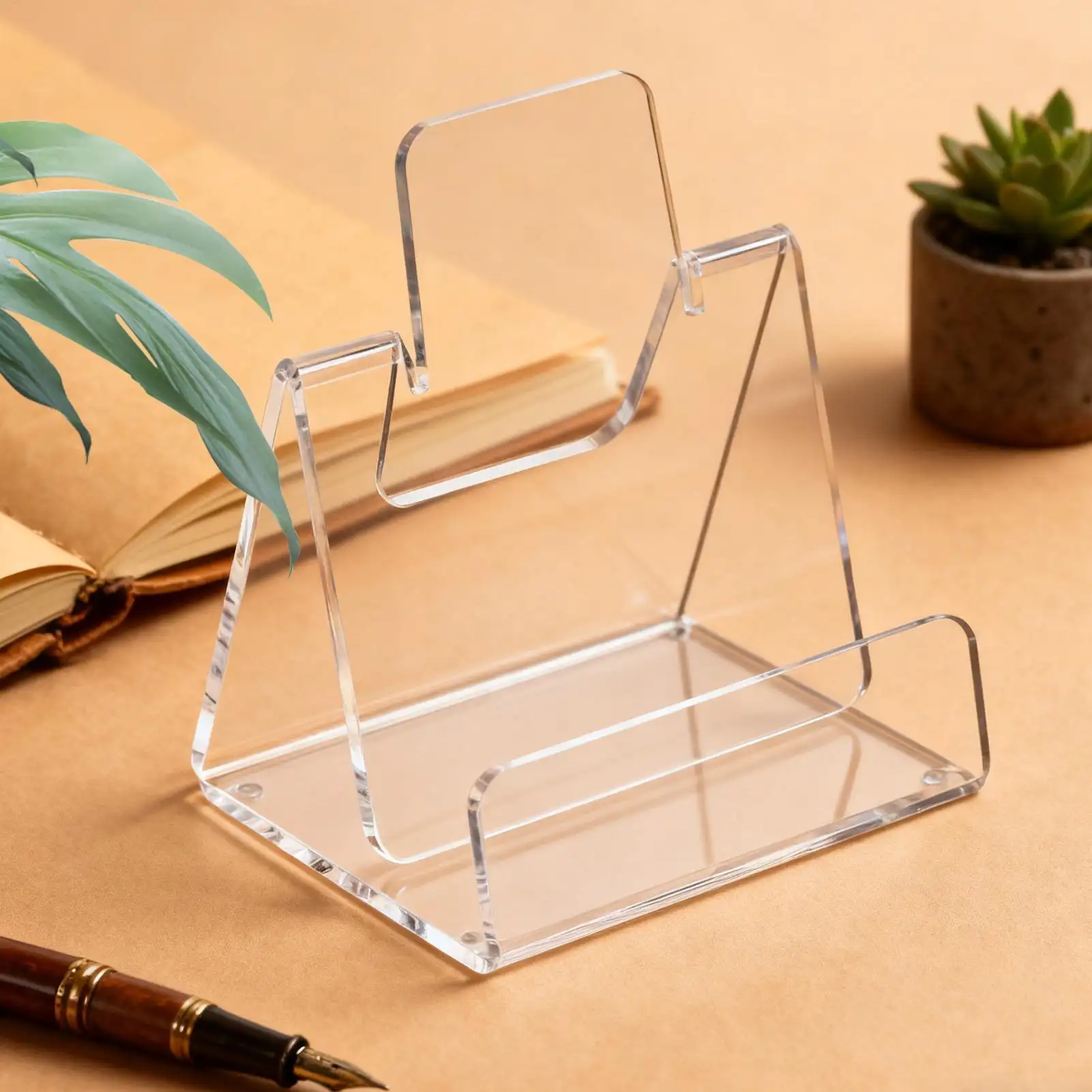 Ocument Display Stand Flyer Stand Brochure Holder Suitable For Tri-Fold Booklets And Postcards