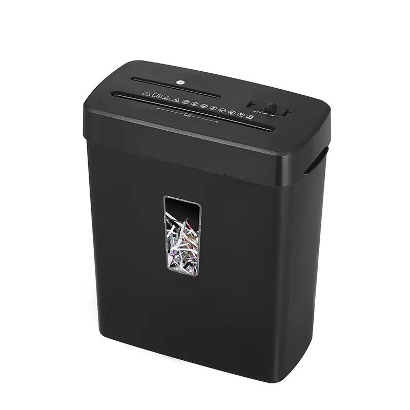High-Efficiency Electric Paper Shredder Confidential Office Appliance For Card Shredding