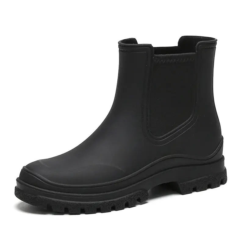 Women Rain Boots Galoshes Waterproof Non-Slip Rainshoes