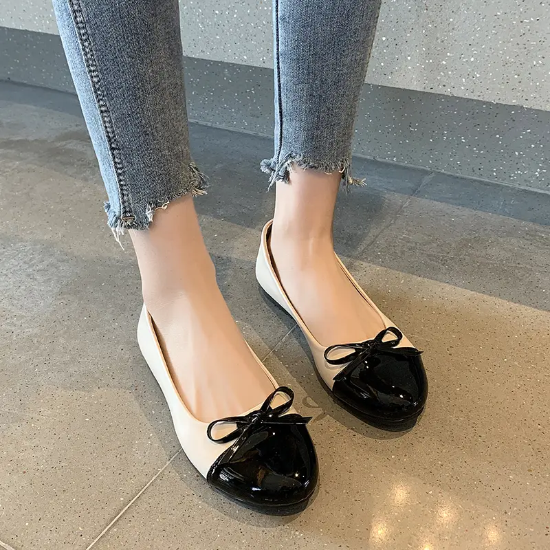 Elegant And Sexy Round-Toe Casual Flat Shoes