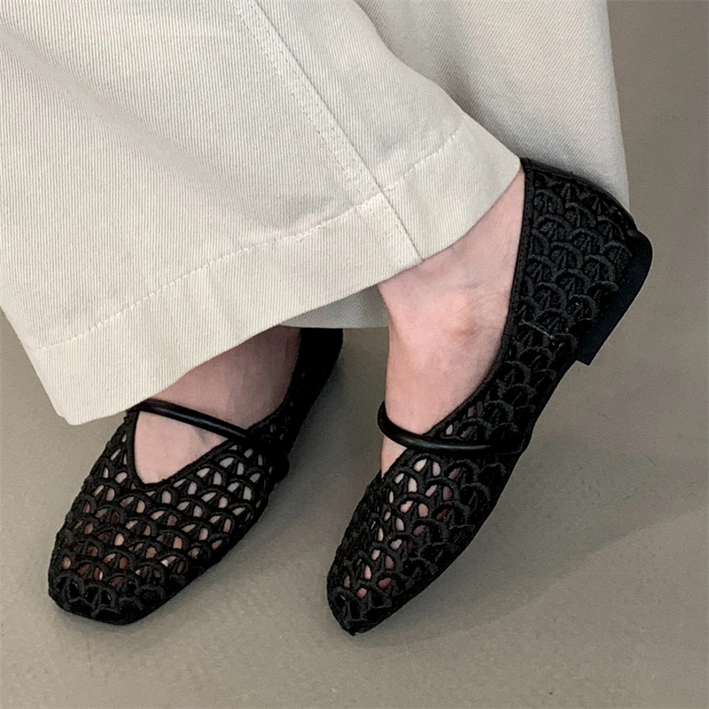 Stylish Hand-Woven Women's Comfortable Casual Flat...