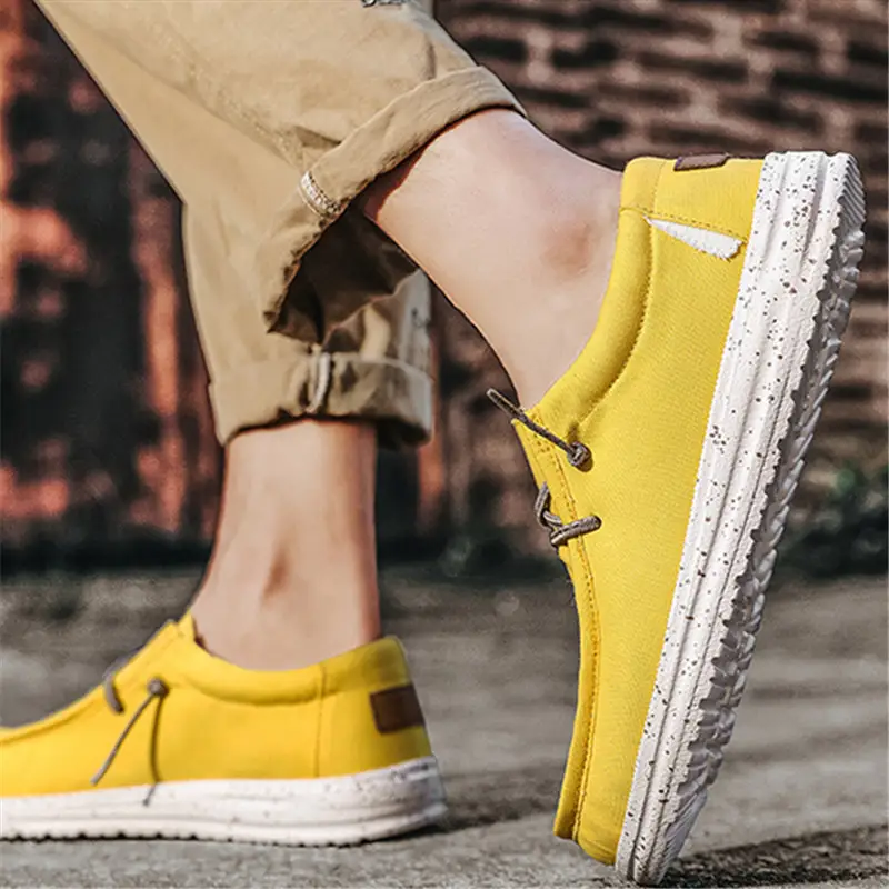 Lightweight Boat Shoes Men’s Flat Sneakers Breathable Driving Loafers