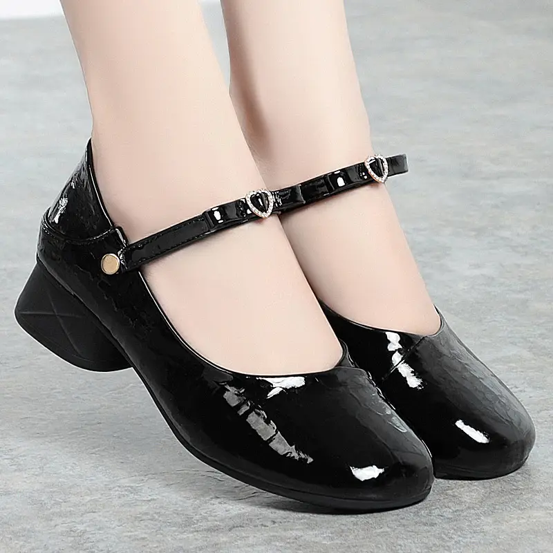 Women's Low Heels With Round Toe Non-Slip And Low-Cut Design