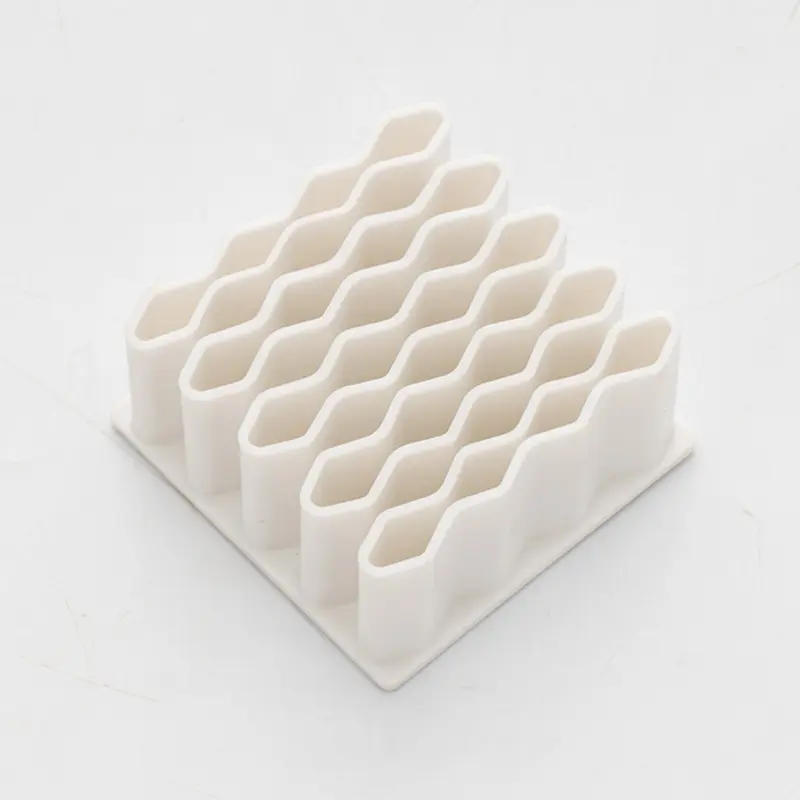 Wavy Brush Holder Durable Desktop Pen Holder Organizer Pencil Paint Storage Stationery