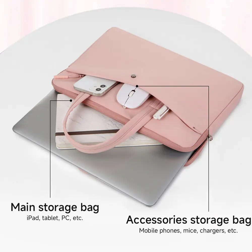 Tablet And Mobile Phone Compatible Laptop Handbag ...