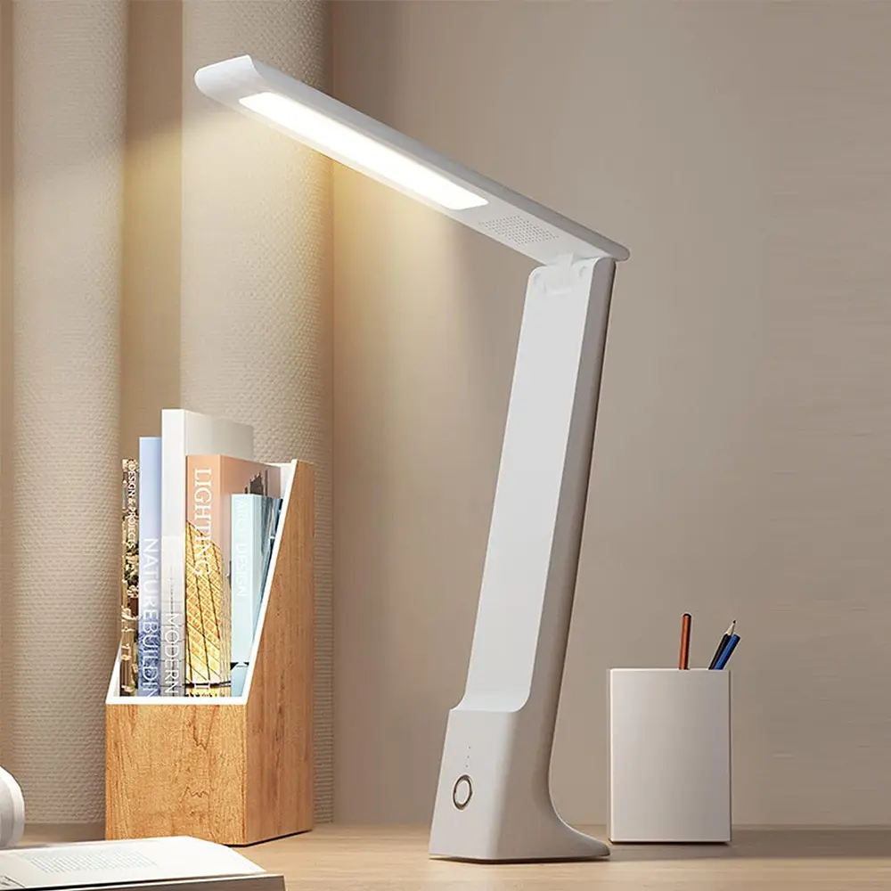 Multi-Angle Adjustable Foldable LED Desk Lamp With Touch Control