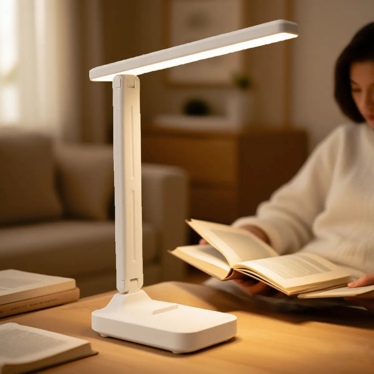 USB LED Desk Lamp 3 Colors Eye-Friendly Office Lamp