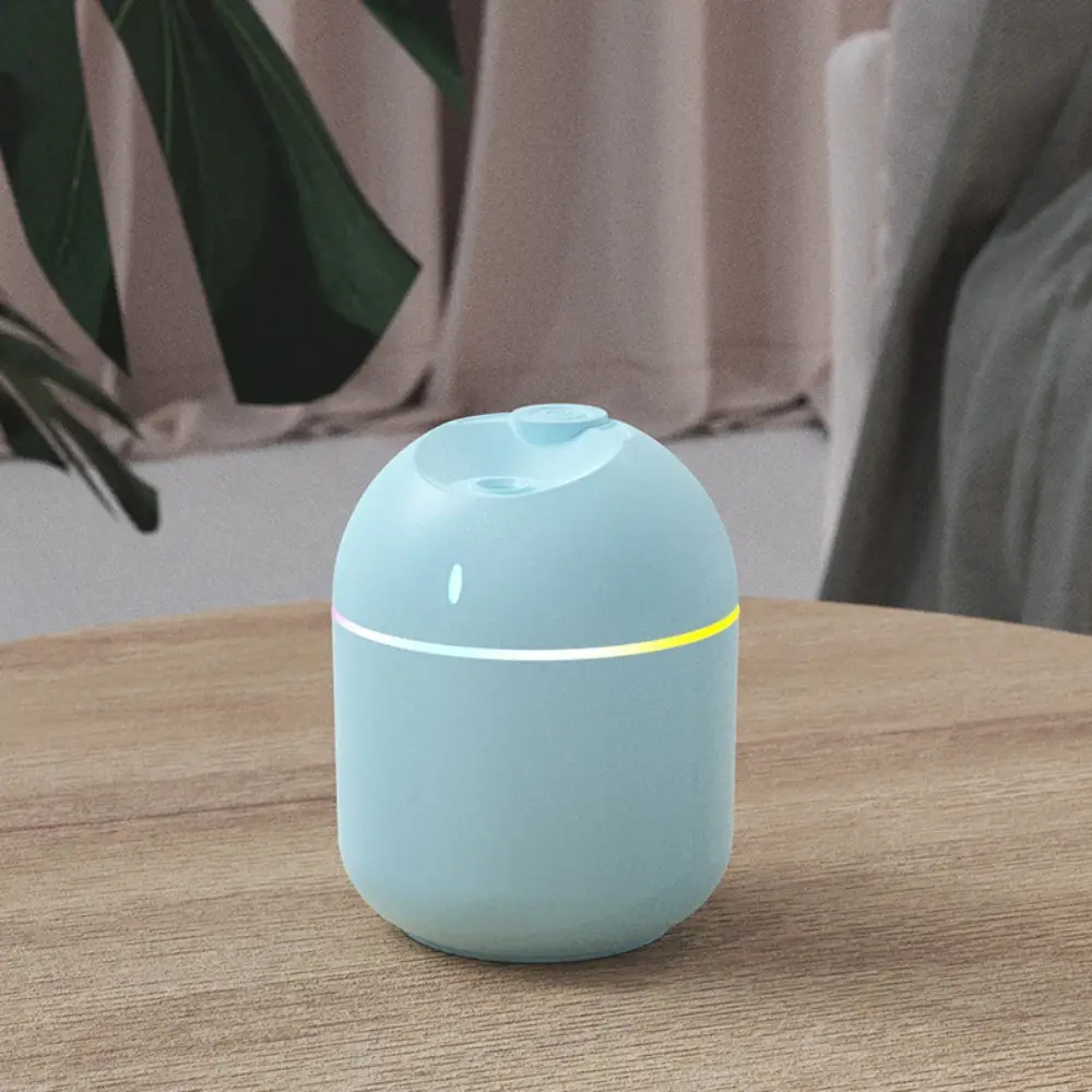 Air Humidifier Cool Mist Aroma Diffuser LED Night Light Power-Off Protect USB Humidificador