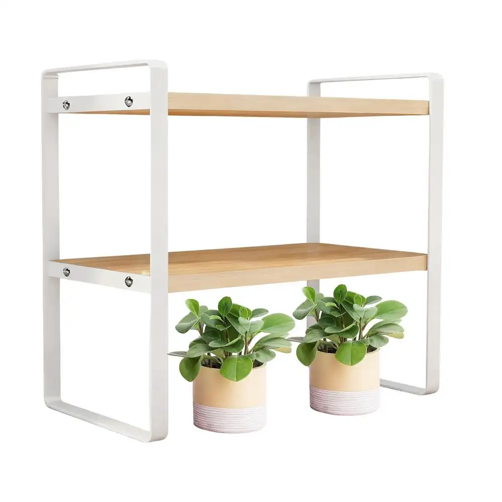 Desktop Bookshelf Storage Rack Double-Layer Thickened Tabletop Desk Storage Rack