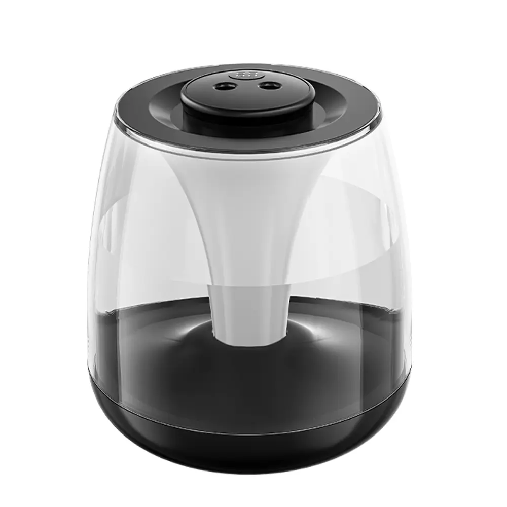 Dual Spray Humidifier Silent Digital Display Humidity