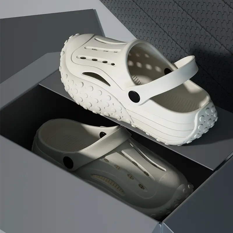 Men Outdoor Beach Slippers Sandals Fashion Men Slippers Casual Breathable Shoe