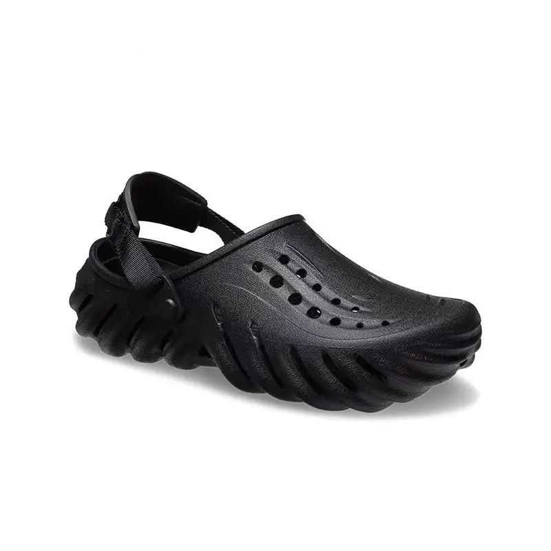 Outdoor Beach Shoes Slip-On EVA Sandals Breathable Hollow Out Comfortable Casual Footwear For Men