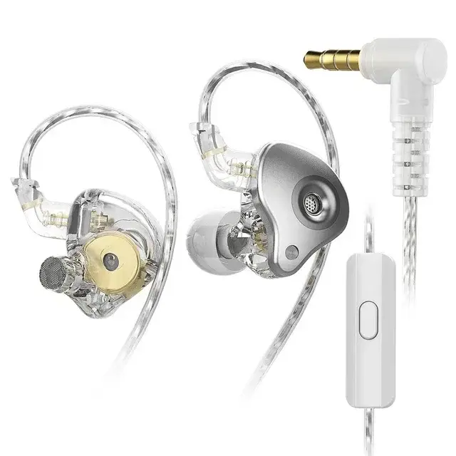In Ear Earphones Dynamic Headphones Earbud Super Bass Headset Noise Cancelling