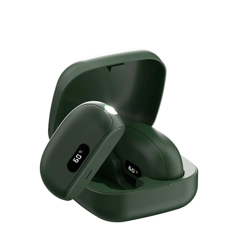 Magnetic Hand Warmer 2 in 1 Digital Display Long-Lasting Warmth Fast Heating Electric Hand Warmer for Winter