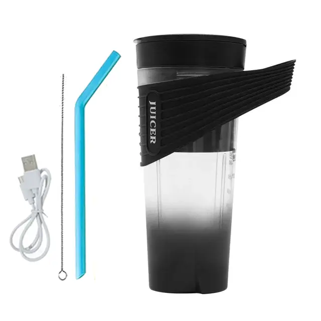 Portable Blender Juicer Type-C Charging Personal Smoothie Blender Fresh Juice Mixer Machine Sport Travel Shakes