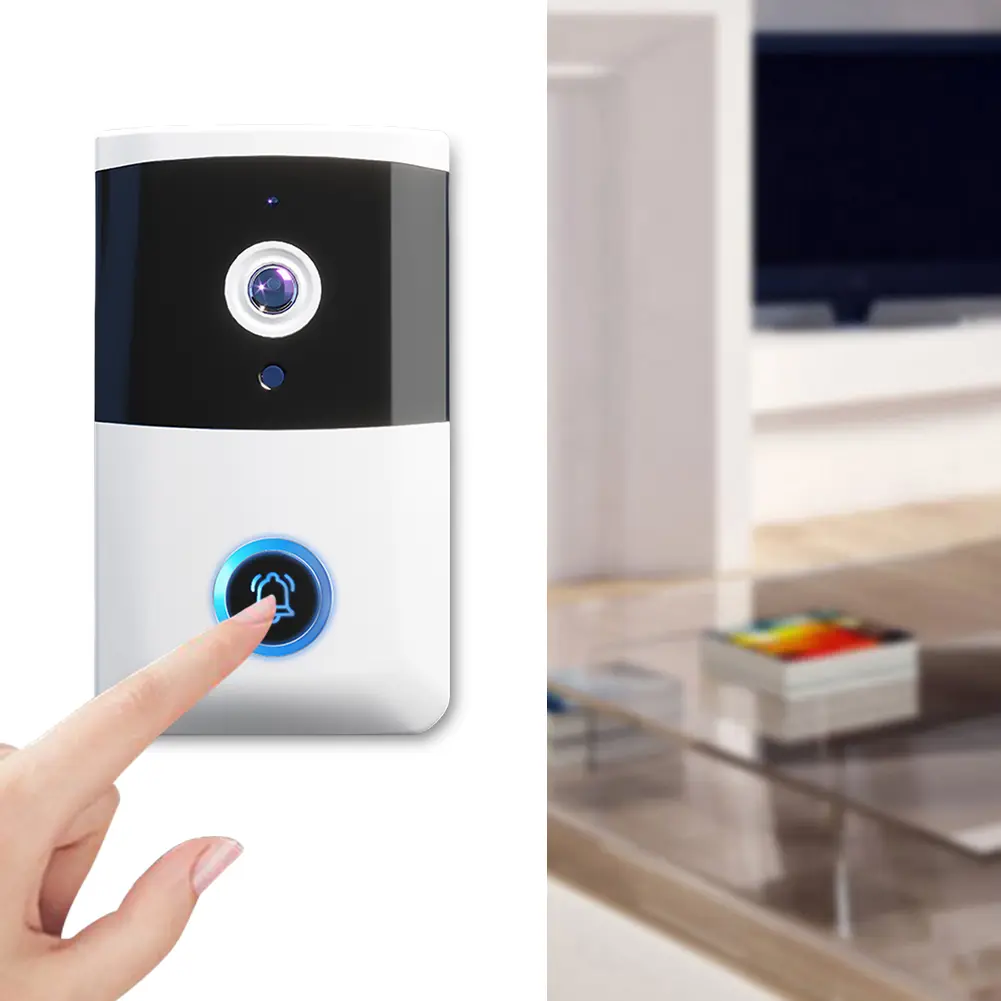 WiFi Smart Video Doorbell With Two-Way Talk And Night Vision