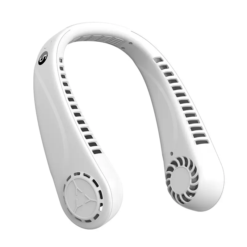 Rechargeable Hanging Neck Fan Usb Mini Portable&Wearable Neck Fan Bladeless Outdoor Sport Fan