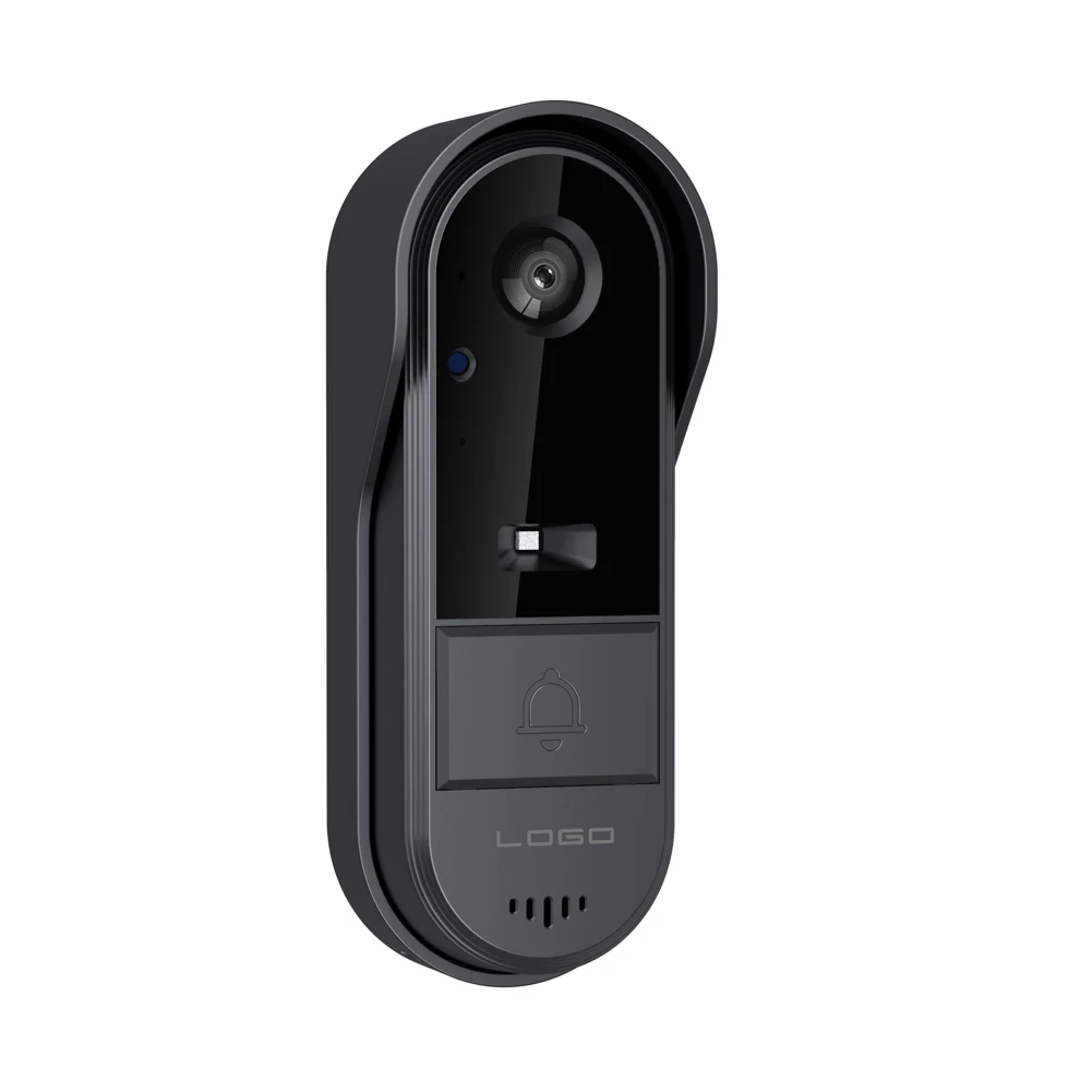 Infrared Night Vision Video Intercom Doorbell Peep...