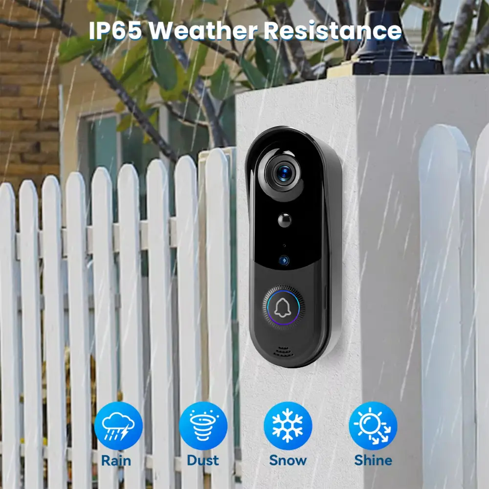 Smart Wifi Wireless Video & Audio Doorbell System