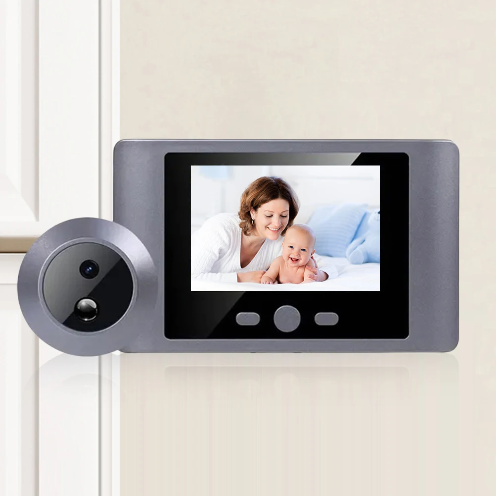 Smart Wireless Peephole Door Camera With Infrared ...