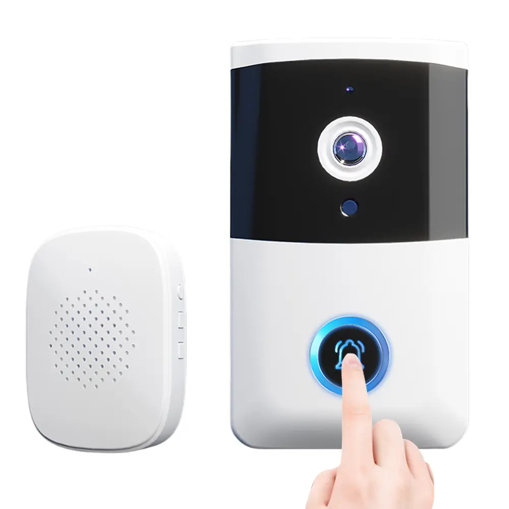 WiFi Smart Video Doorbell With Two-Way Talk And Night Vision