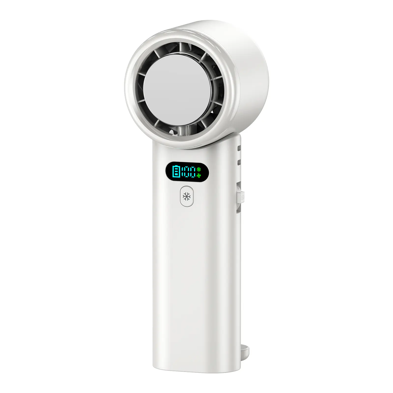 Handheld Fan High Speed Refrigeration Handheld Fan USB Charging Portable Fan