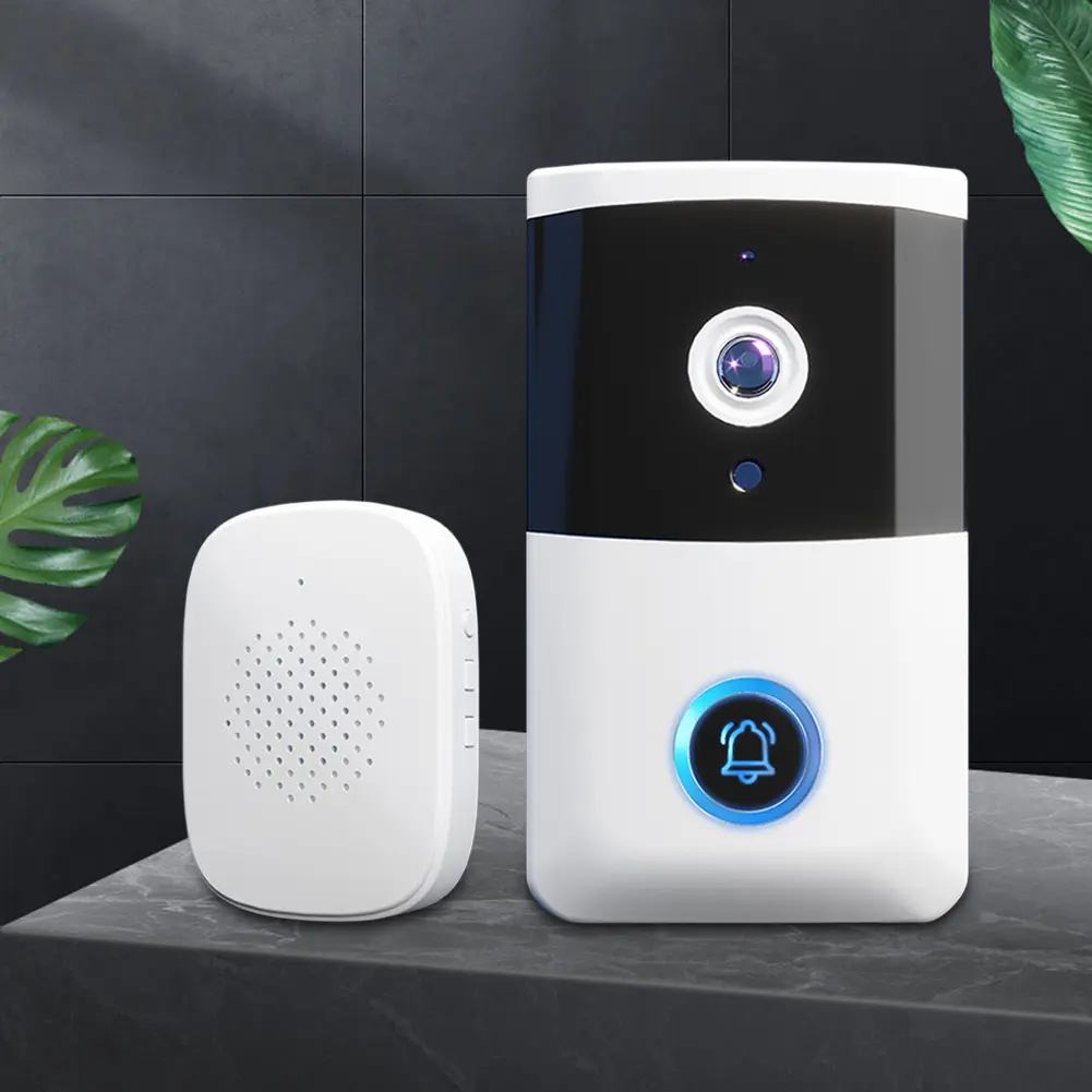 WiFi Smart Video Doorbell With Two-Way Talk And Ni...
