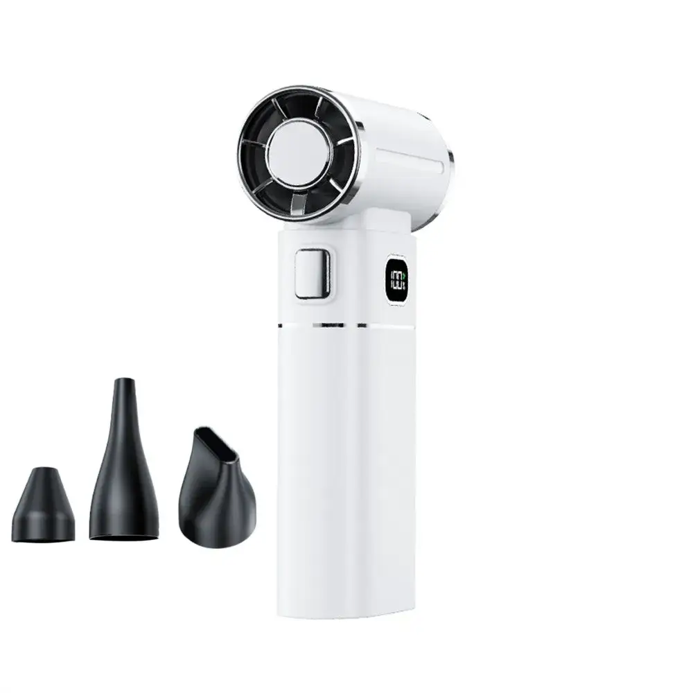 200000rpm High-Speed Violent Fan – Portable Handheld Brushless Turbo Blower Gun With 52m/S Strong Wind